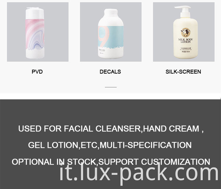 30 ml da 50 g rullo spongefullo bottiglia di ricarica della crema per la protezione solare per bottiglia di gocce in plastica